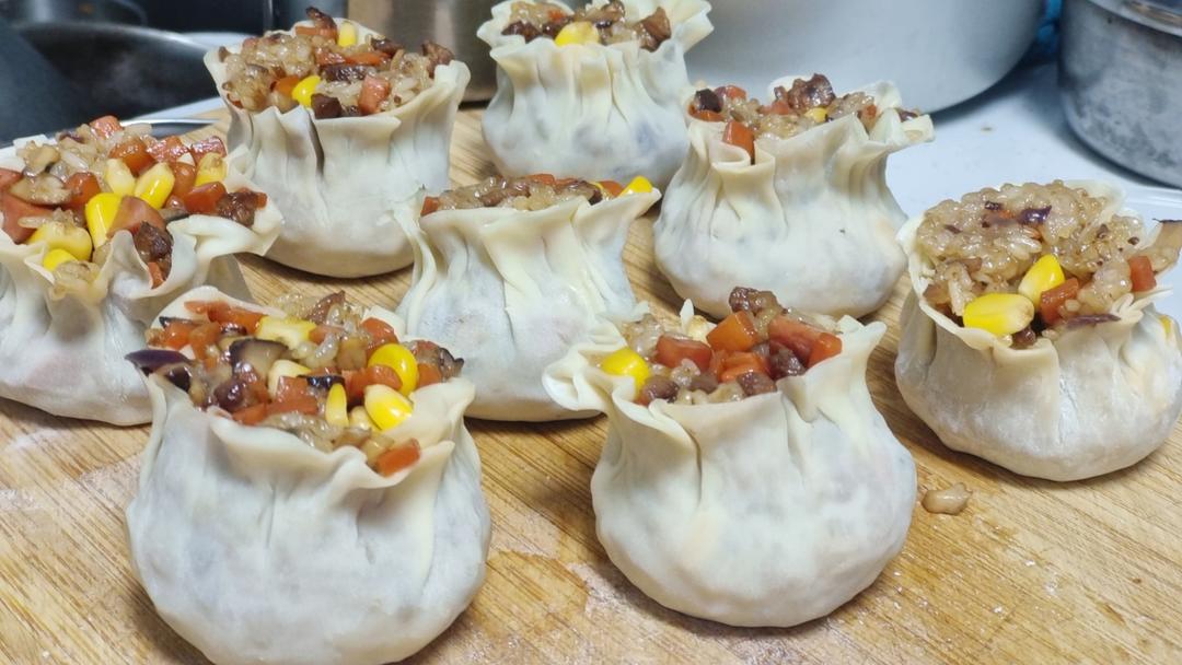 自制烧麦