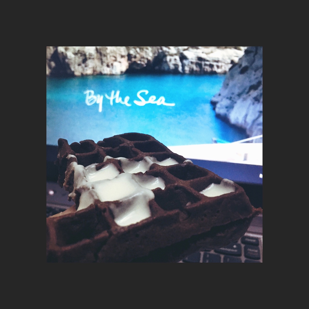 可可糯米华夫饼