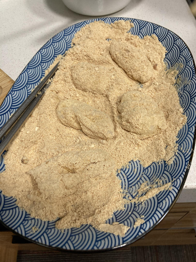 糍粑，糯米糍，黄豆粉粘糯米球【附上黄豆粉的做法】