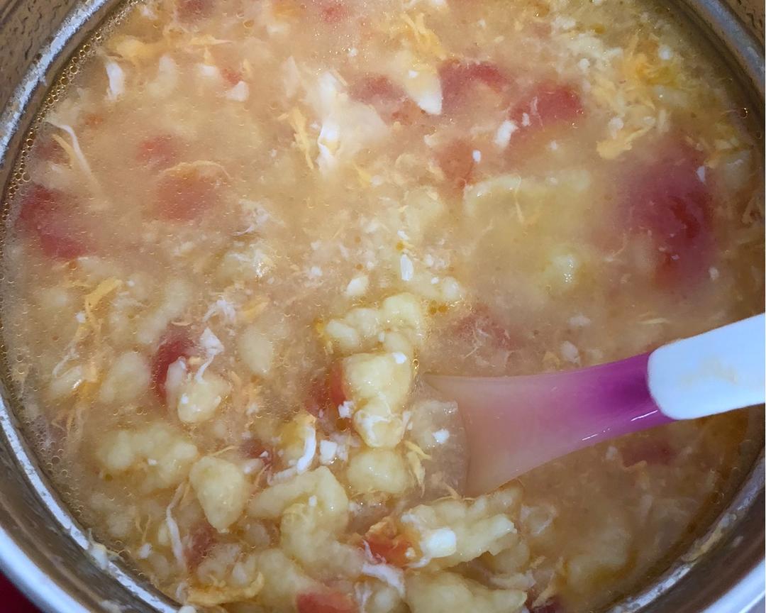 无需和面超级便捷儿童辅食杂粮面疙瘩