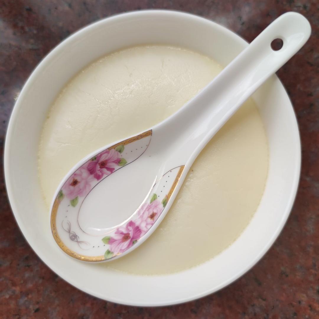 超级嫩滑❣牛奶炖蛋❣