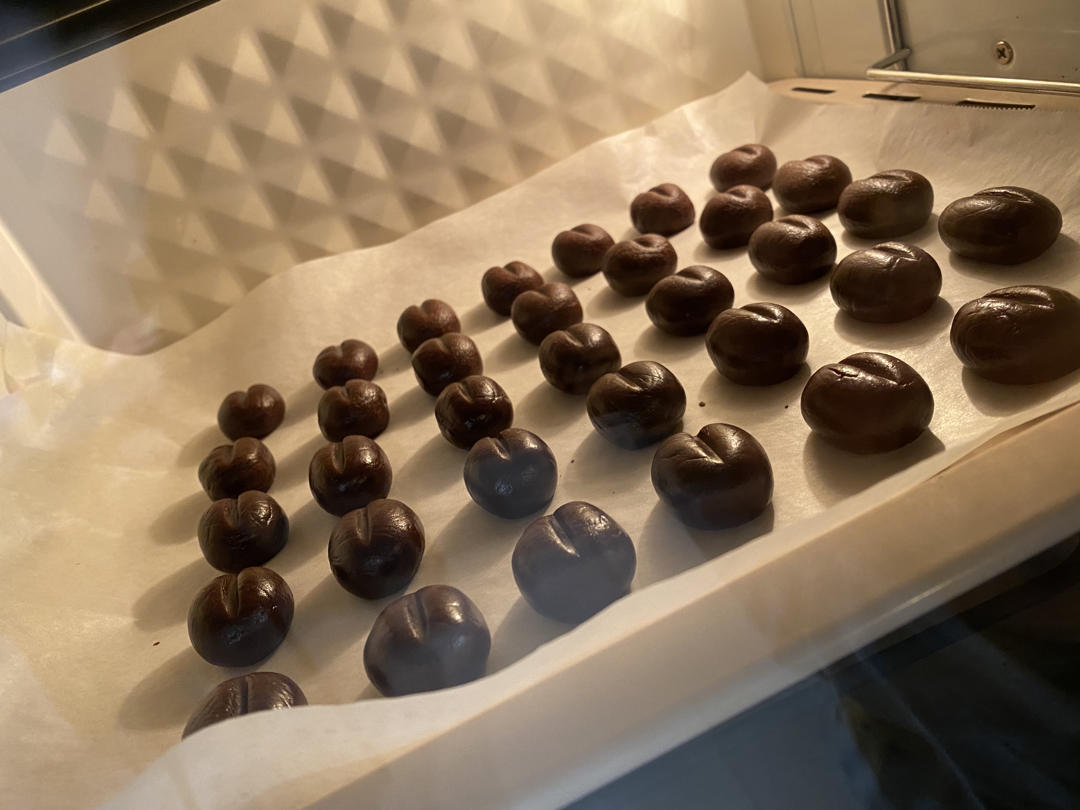 超浓郁醇厚的咖啡豆曲奇