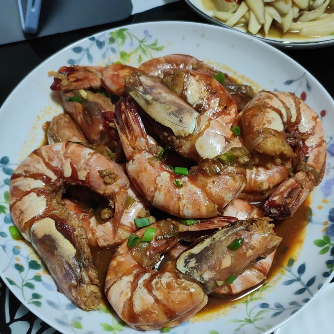 家庭版油焖大虾