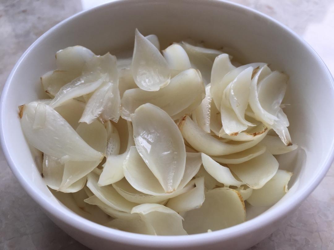 清蒸百合
