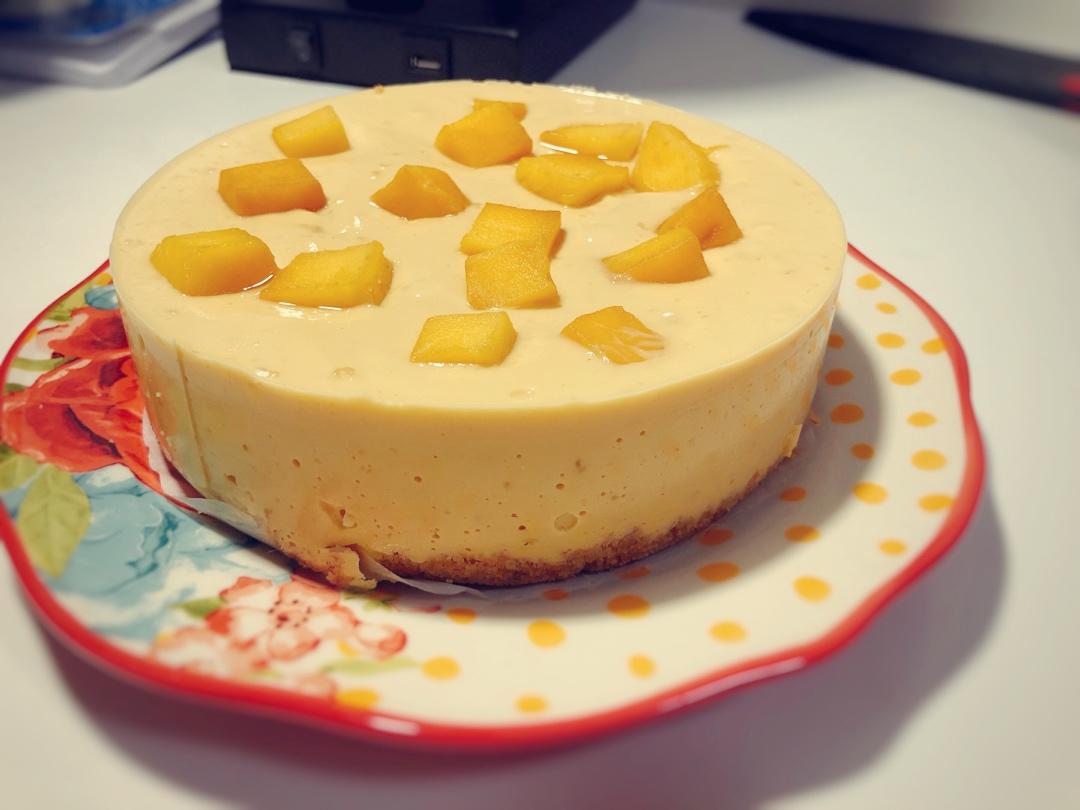 ㊙️无需烤箱❗️零失败芒果酸奶慕斯❗️入口即化