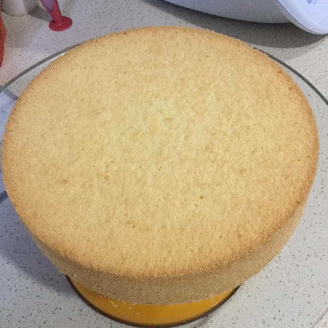 八寸戚风蛋糕