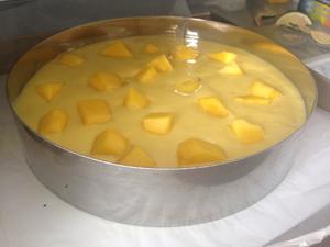 芒果青柠酸奶芝士双层慕斯的做法 步骤3