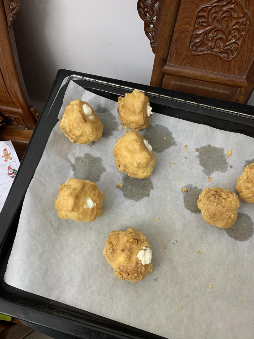 教你怎样做空心酥皮泡芙❗️零失败❗️