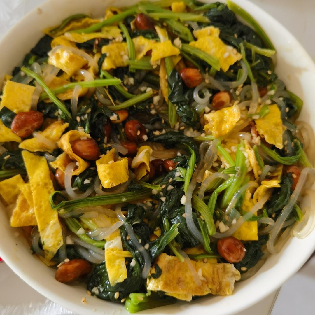 健康低脂凉拌菜—菠菜可以这样吃