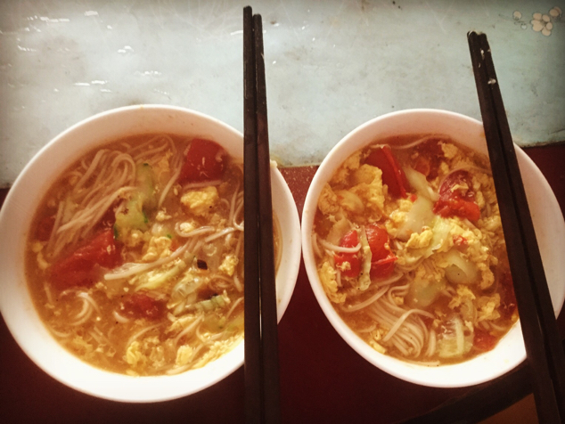 西红柿鸡蛋面