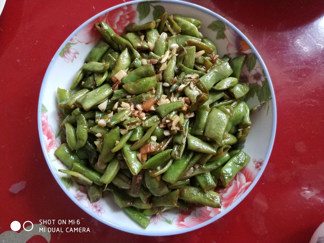 蒜蓉素豆角