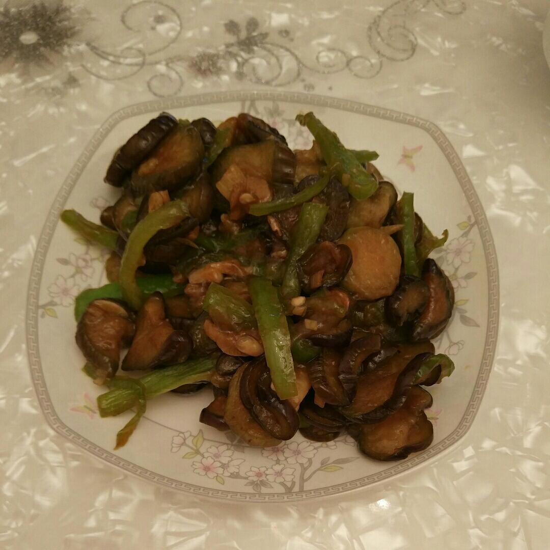 清炒茄子（少油版+视频）