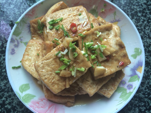 家常煎豆腐