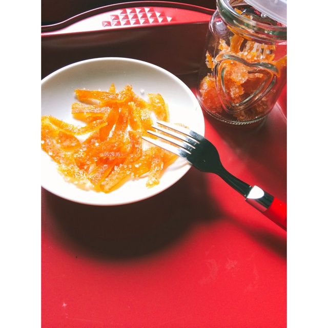 橙皮蜜饯