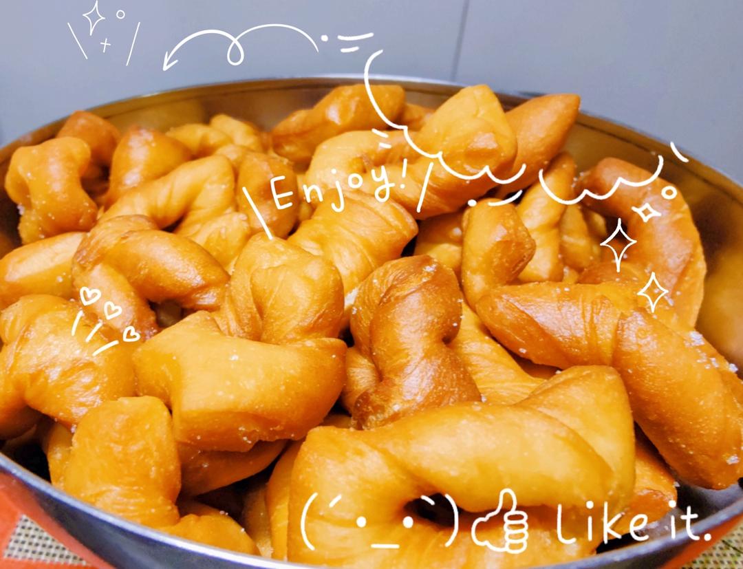 东北特色奶香蜂蜜套环