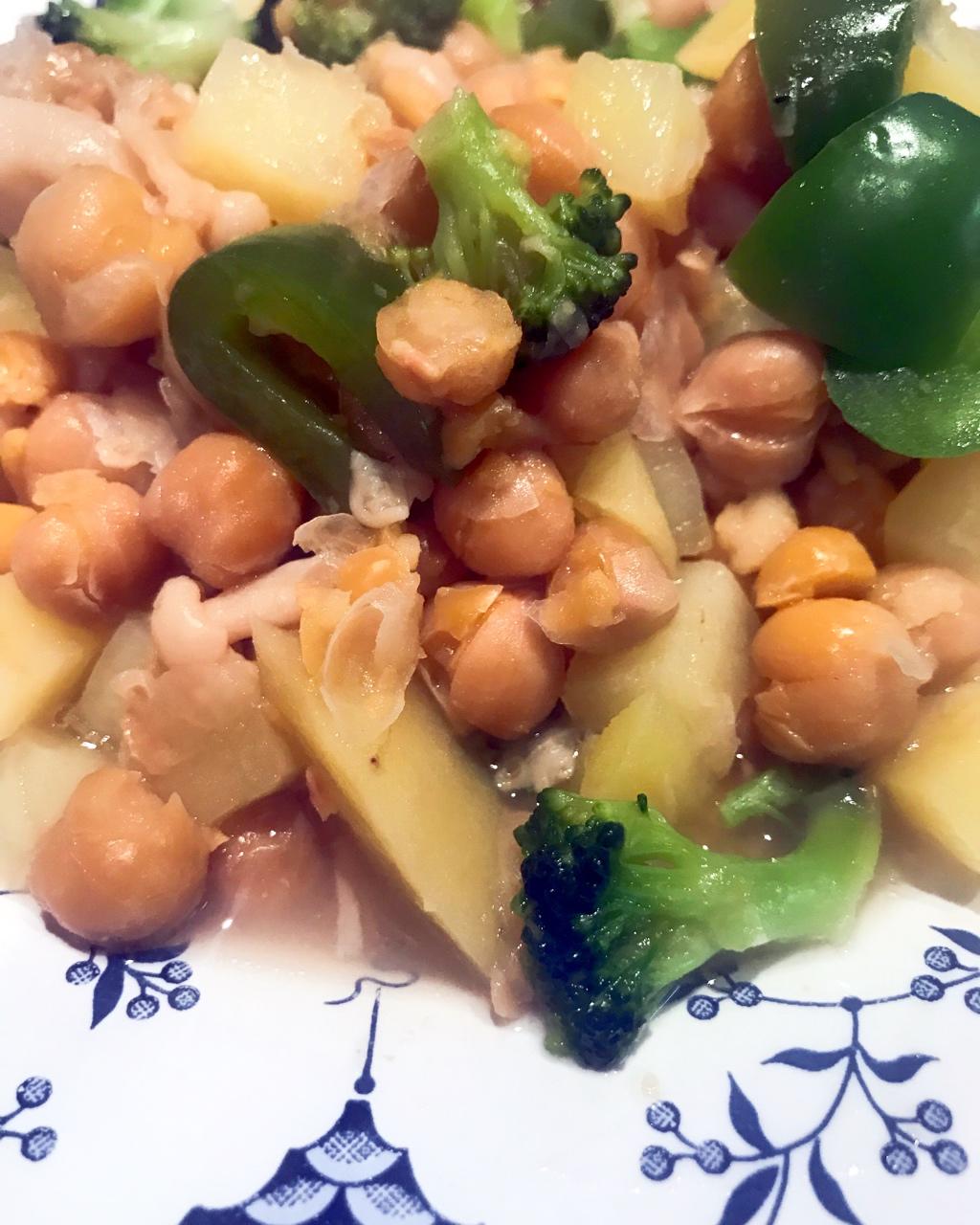 素炖鹰嘴豆（Vegan Chickpea Stew）