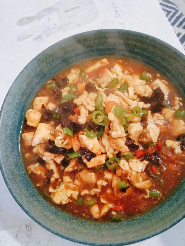 西红柿鸡蛋豆腐
