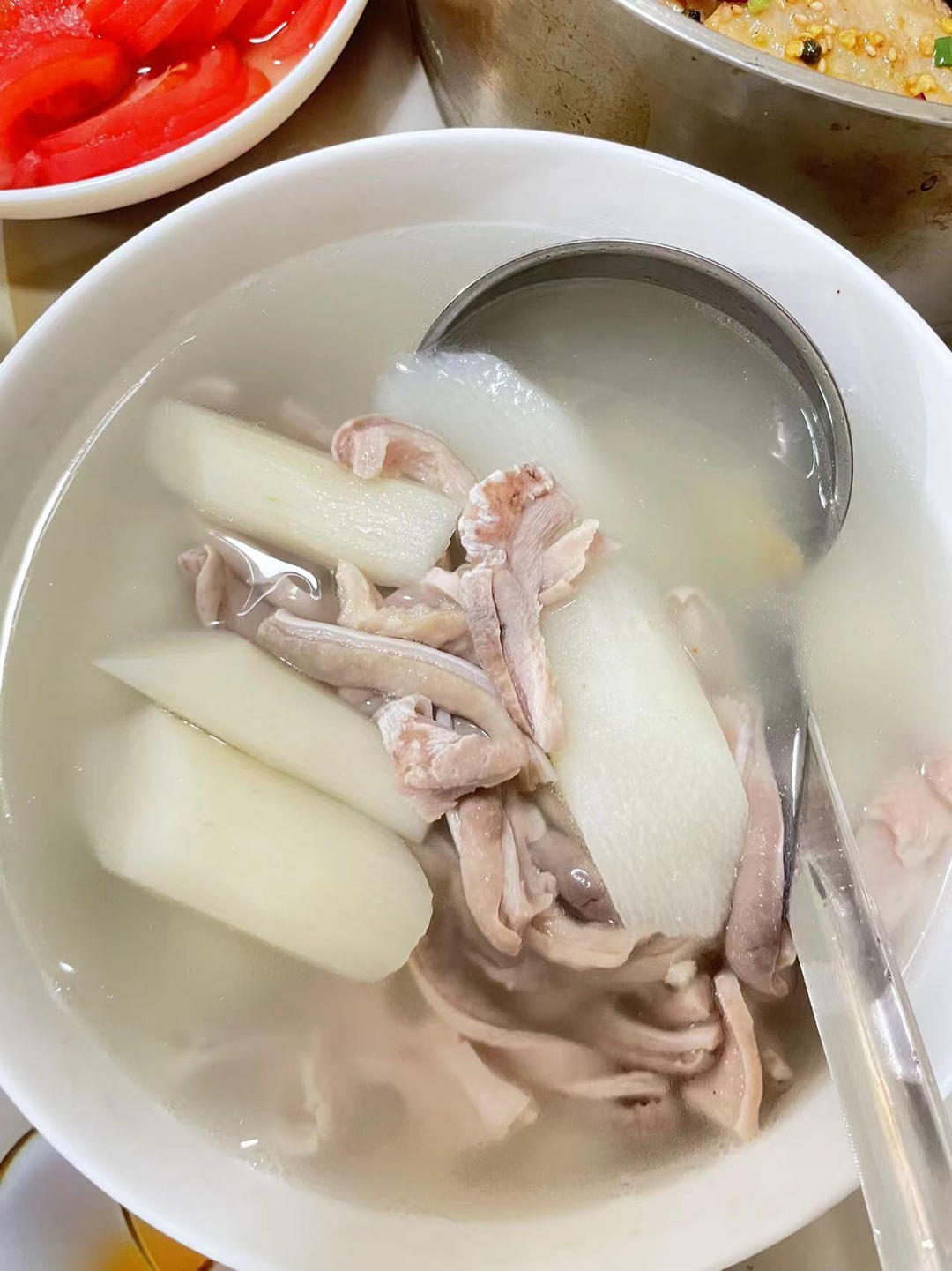 【北鼎珐琅铸铁锅食谱】滋补猪肚山药汤