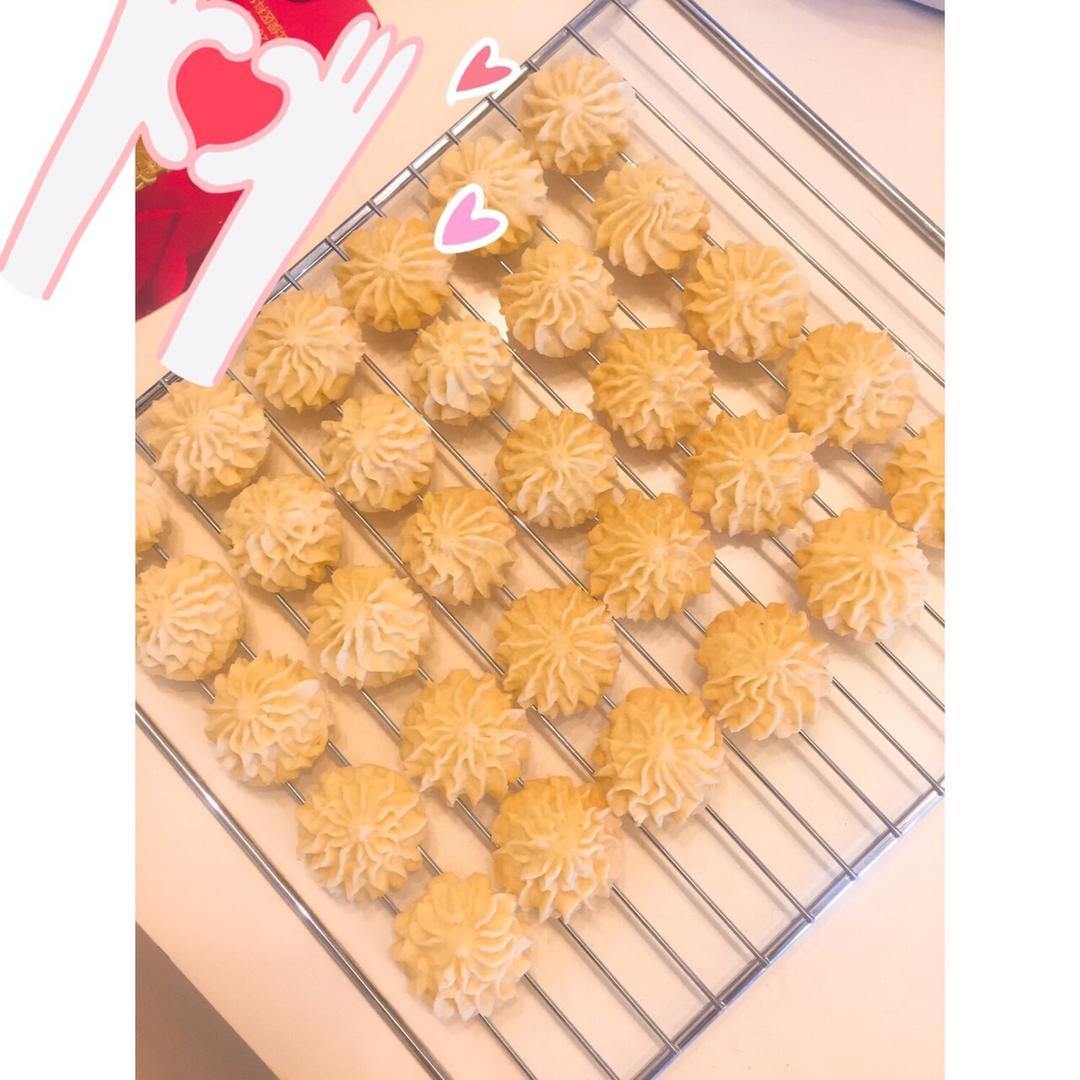 超好挤的无蛋杏仁曲奇