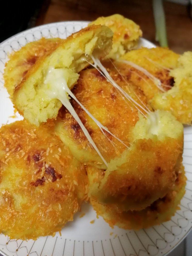 鑫海汇厨房设备有限公司做的芝士红薯饼