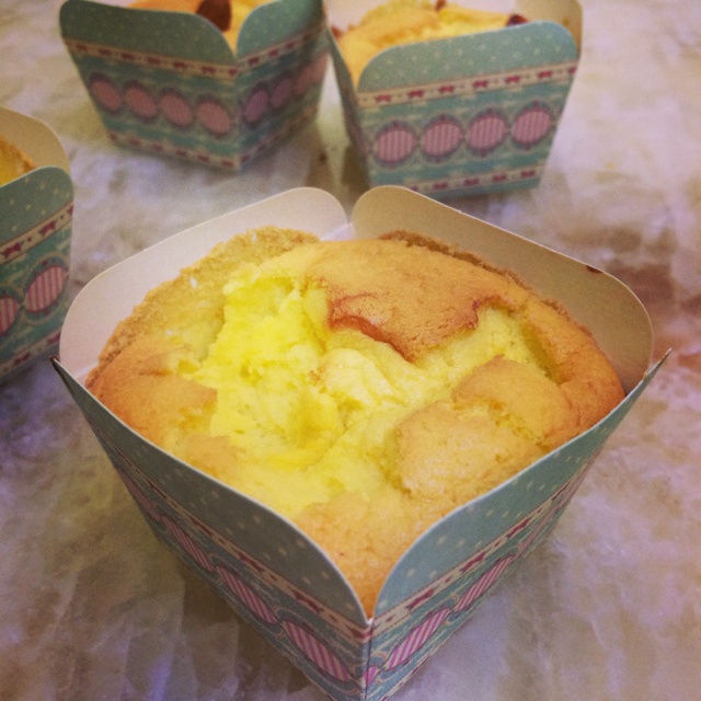 棉花纸杯蛋糕
