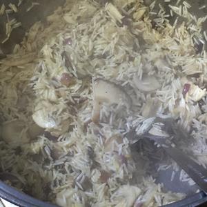Rice Pullao 印度蘑菇饭的做法 步骤5