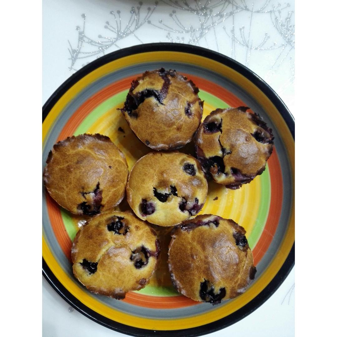 蓝莓玛芬蛋糕 Blueberry Muffin