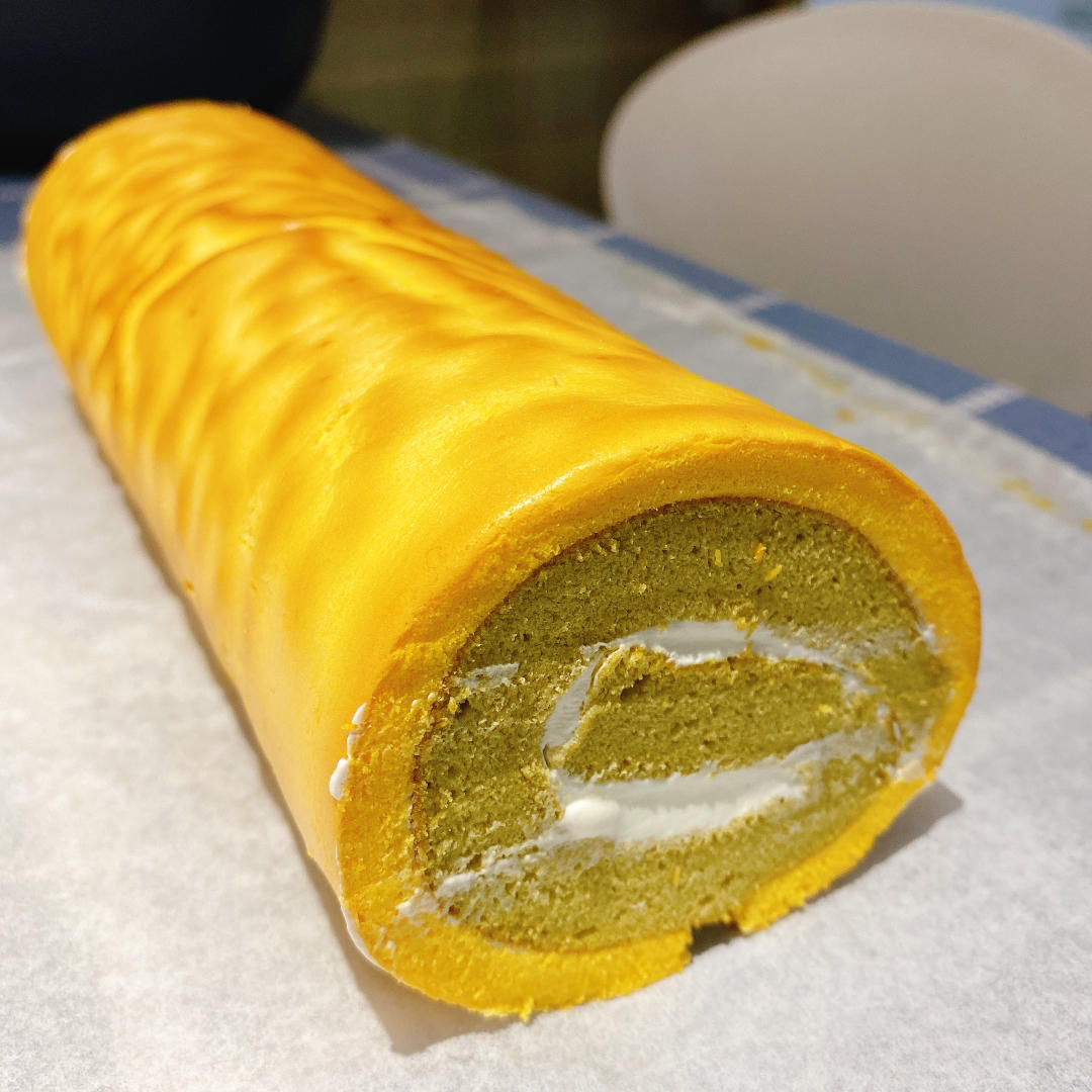 春天色 虎皮蛋糕卷.戚风蛋糕卷 by pink-rabbit