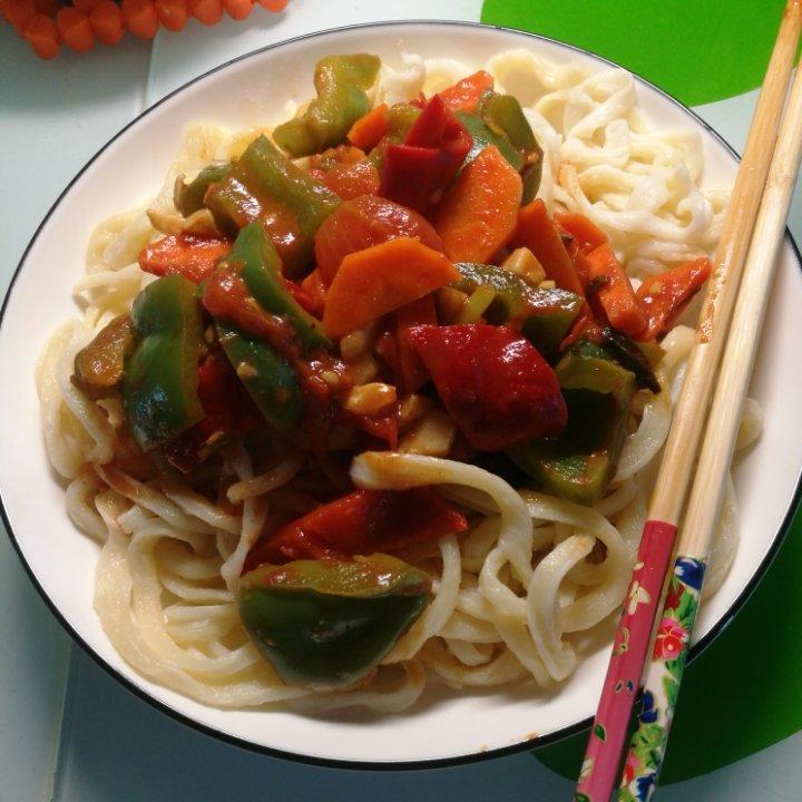 新疆菜·拉条子（拌面）