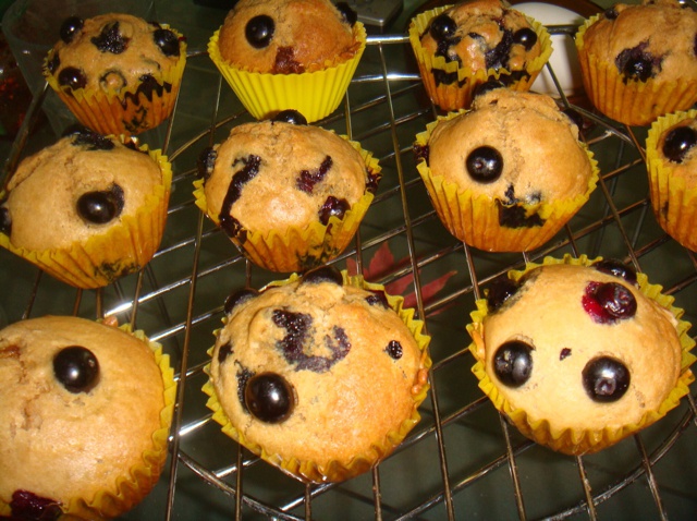 蔓越莓麦芬蛋糕