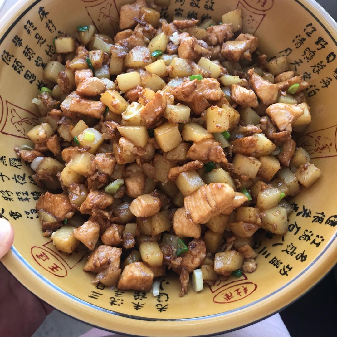 一道怎么做都好吃的干煎土豆鸡丁（红烧，咖喱，椒盐，孜然）