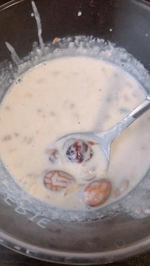 红豆薏米牛奶麦片粥的做法 步骤2