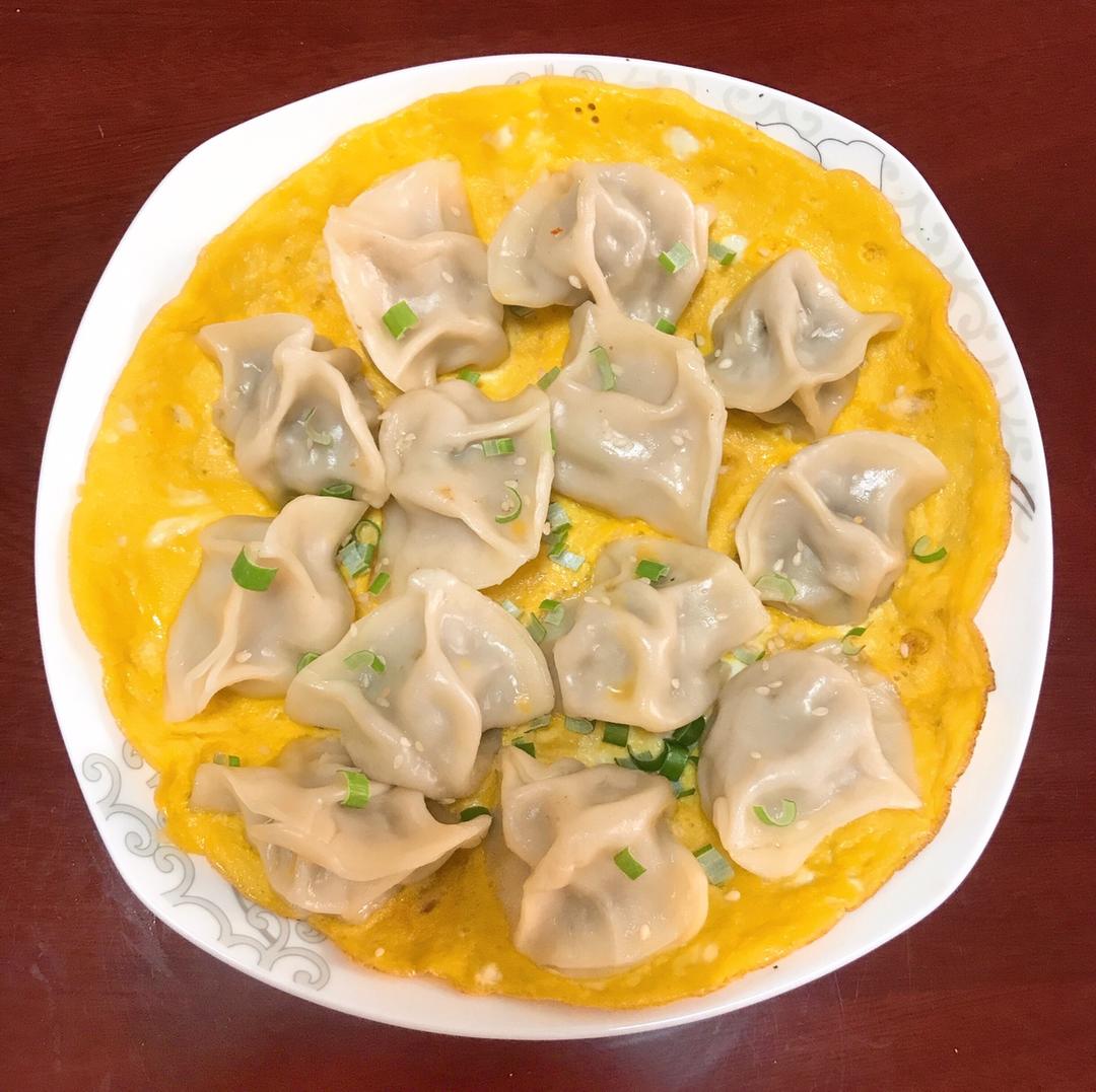 懒人快手抱蛋煎饺