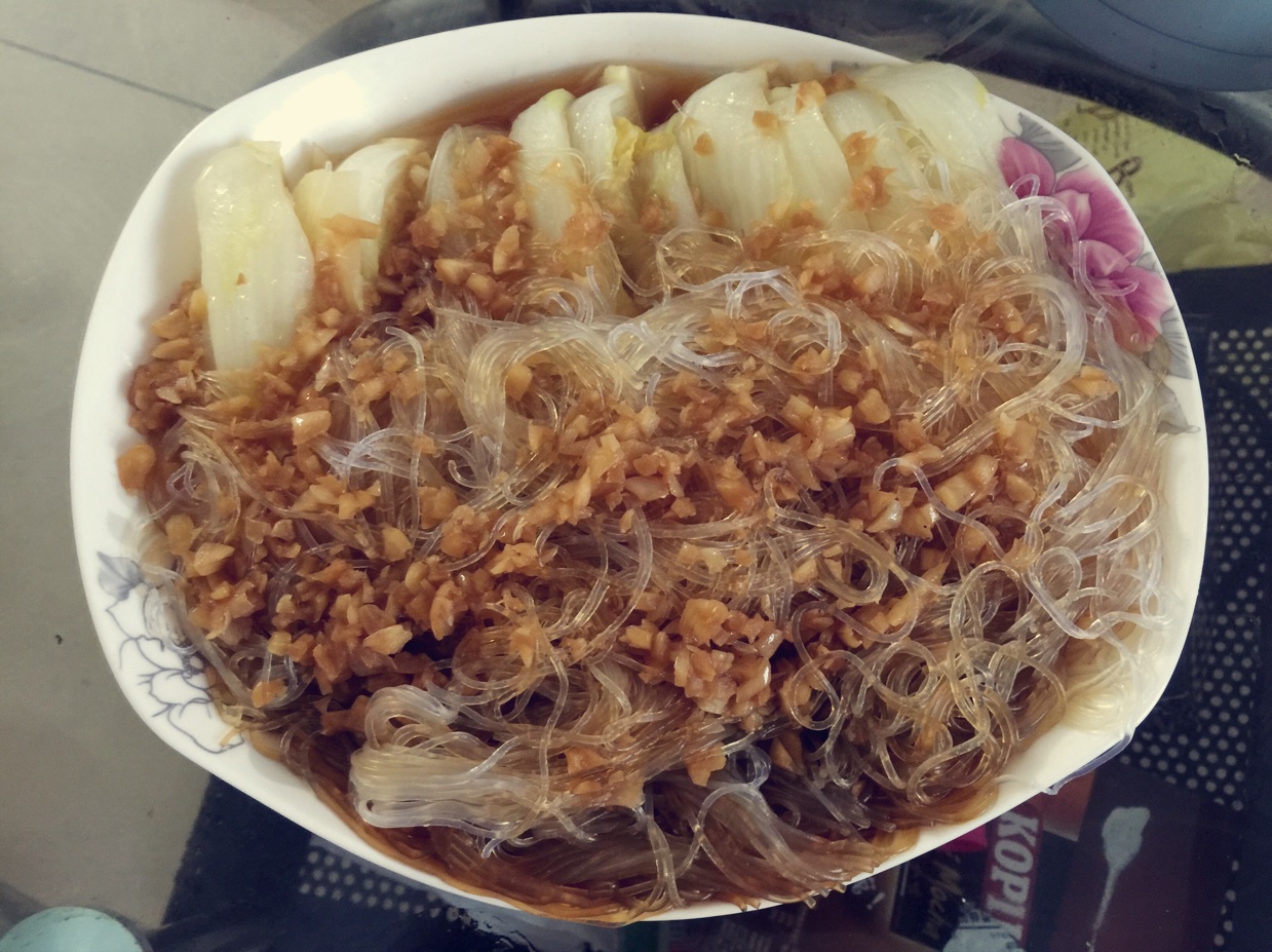 蒜蓉粉丝娃娃菜