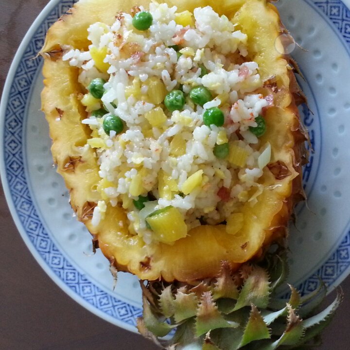 培根菠萝饭
