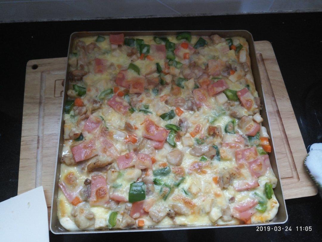 八寸披萨饼皮（四个）制作