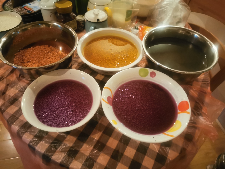 五色糯米饭的做法 步骤4