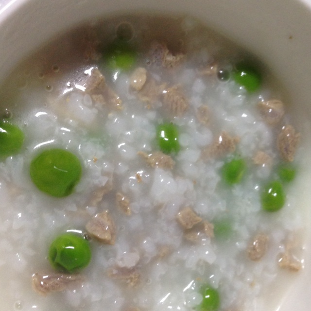 豌豆瘦肉粥