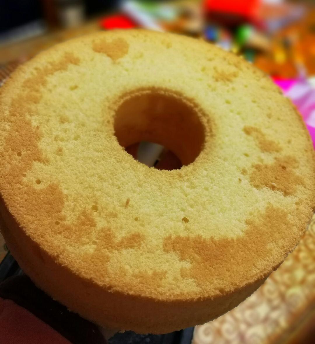 超好记八寸戚风蛋糕（后蛋法）