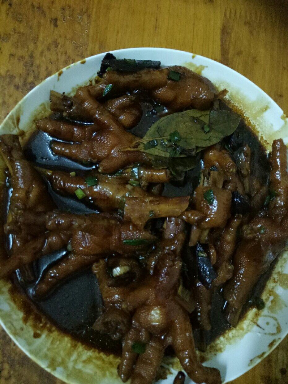 秘制红烧鸡爪