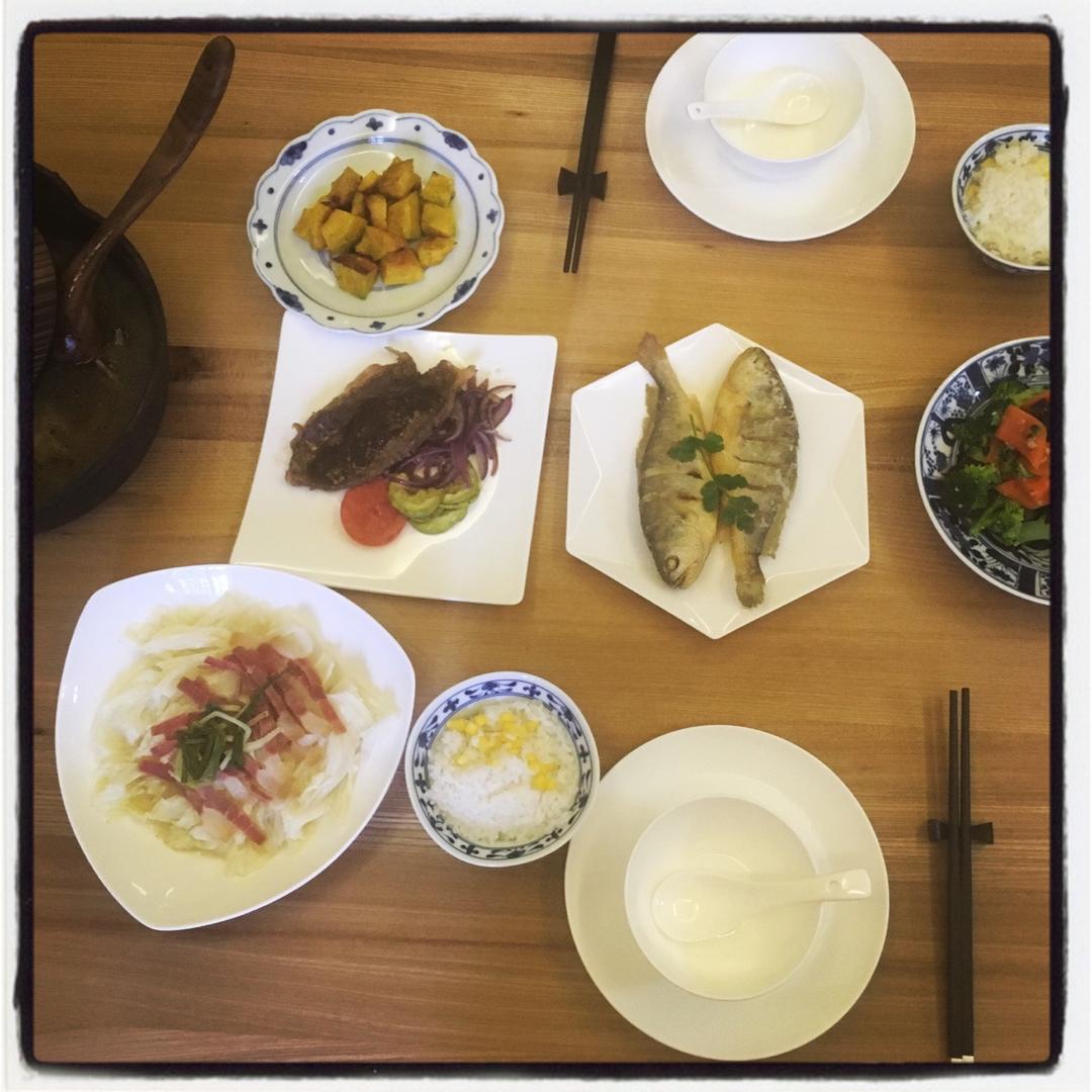 干煎黄花鱼