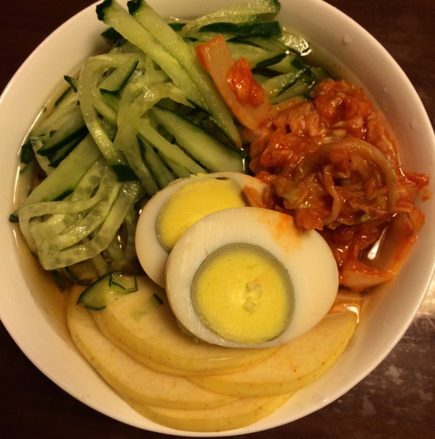 简易素冷面