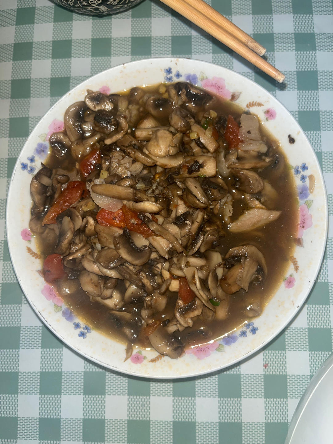 家常菜 口蘑炒肉