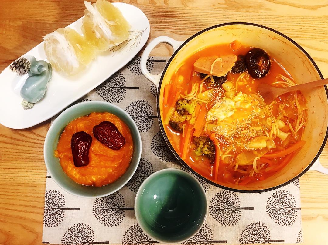 部队锅：一人份的辣年糕火锅