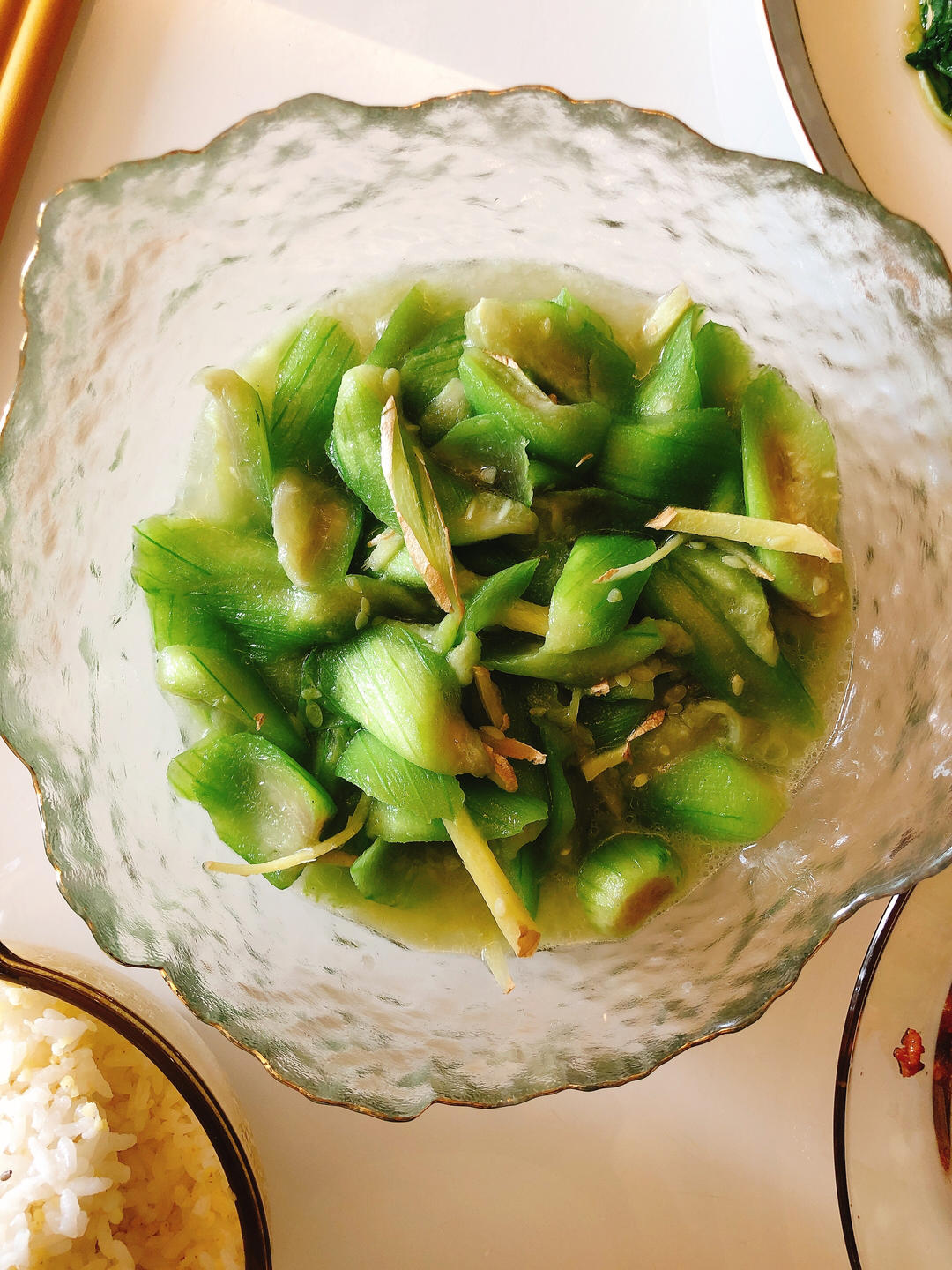 纯素美食｜清炒丝瓜