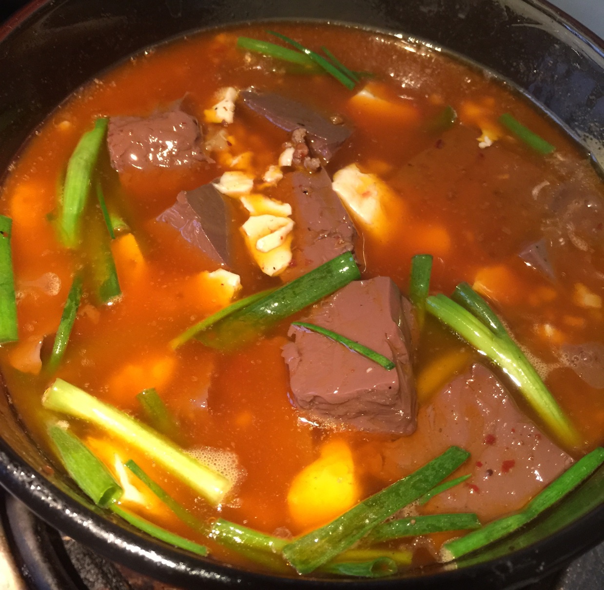 鸭血豆腐