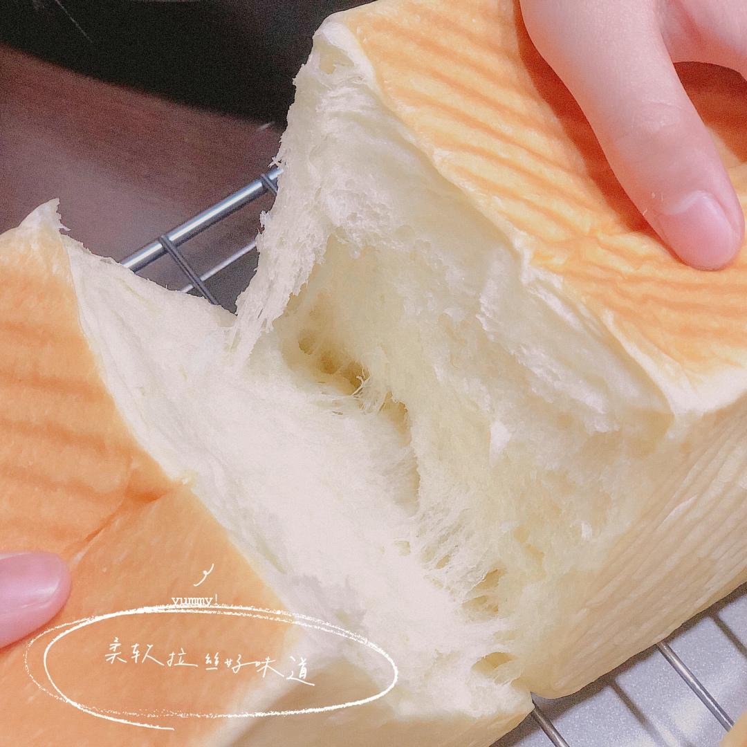 北海道淡奶油吐司 直接法