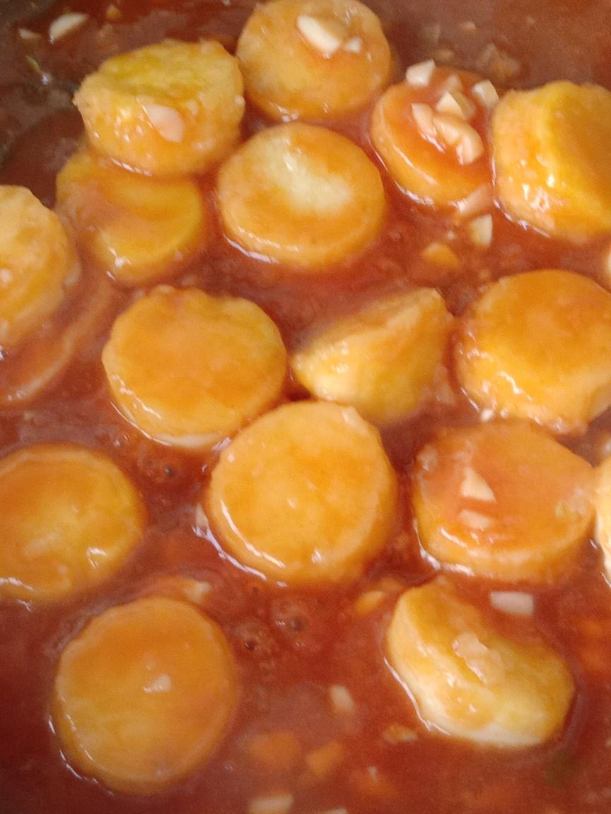 茄汁日本豆腐的做法 步骤8