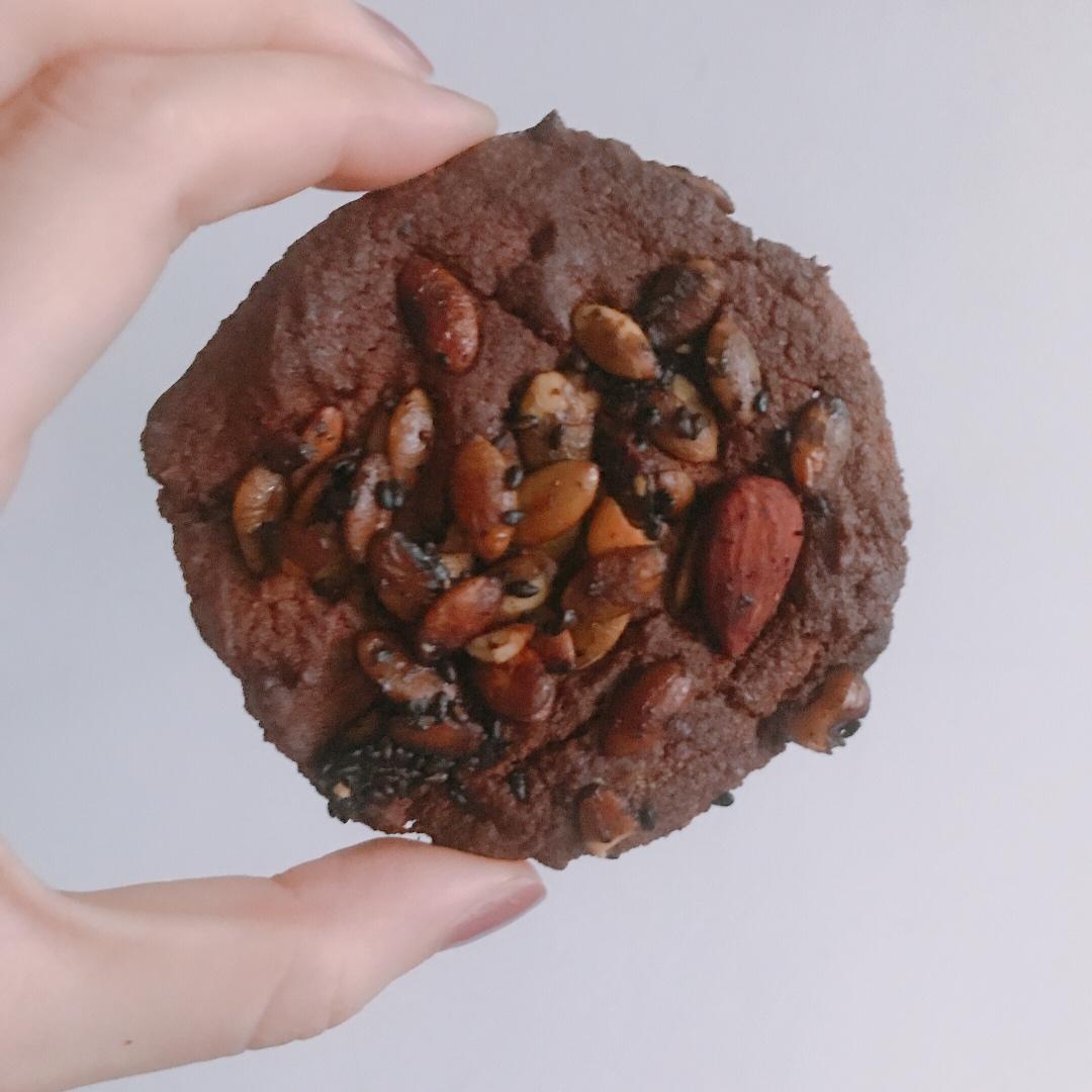 吃哭海盐摩卡坚果曲奇低碳生酮