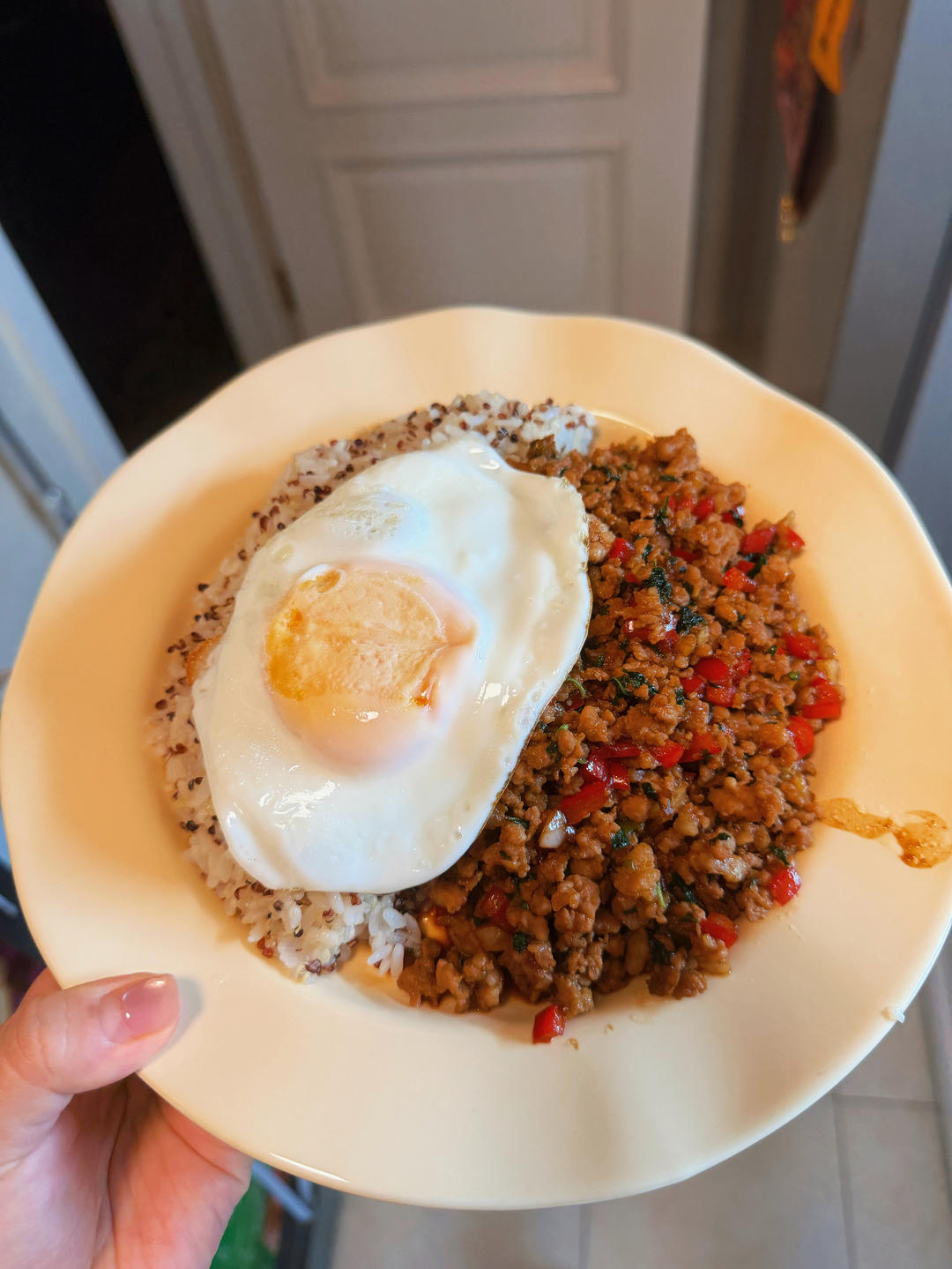 泰式打抛牛肉/猪肉碎饭
